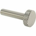 Bsc Preferred Knurled-Head Thumb Screw Stainless Steel Low-Profile 5/16-18 Thread 1-1/2 Long 3/4 Diameter Head 91746A439